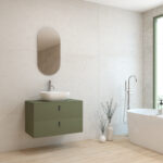 Pack ALEGHE COULEURS + lavabo + espejo cápsula