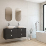 Pack ALEGHE COULEURS + lavabo + espejo cápsula