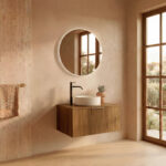 Pack CASSEL + lavabo + espejo circular LED