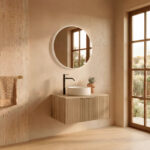 Pack CASSEL + lavabo + espejo circular LED