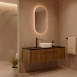 Pack VIONNET + lavabo + espejo cápsula LED