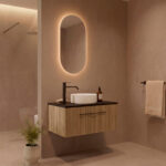 Pack VIONNET + lavabo + espejo cápsula LED