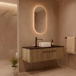 Pack VIONNET + lavabo + espejo cápsula LED