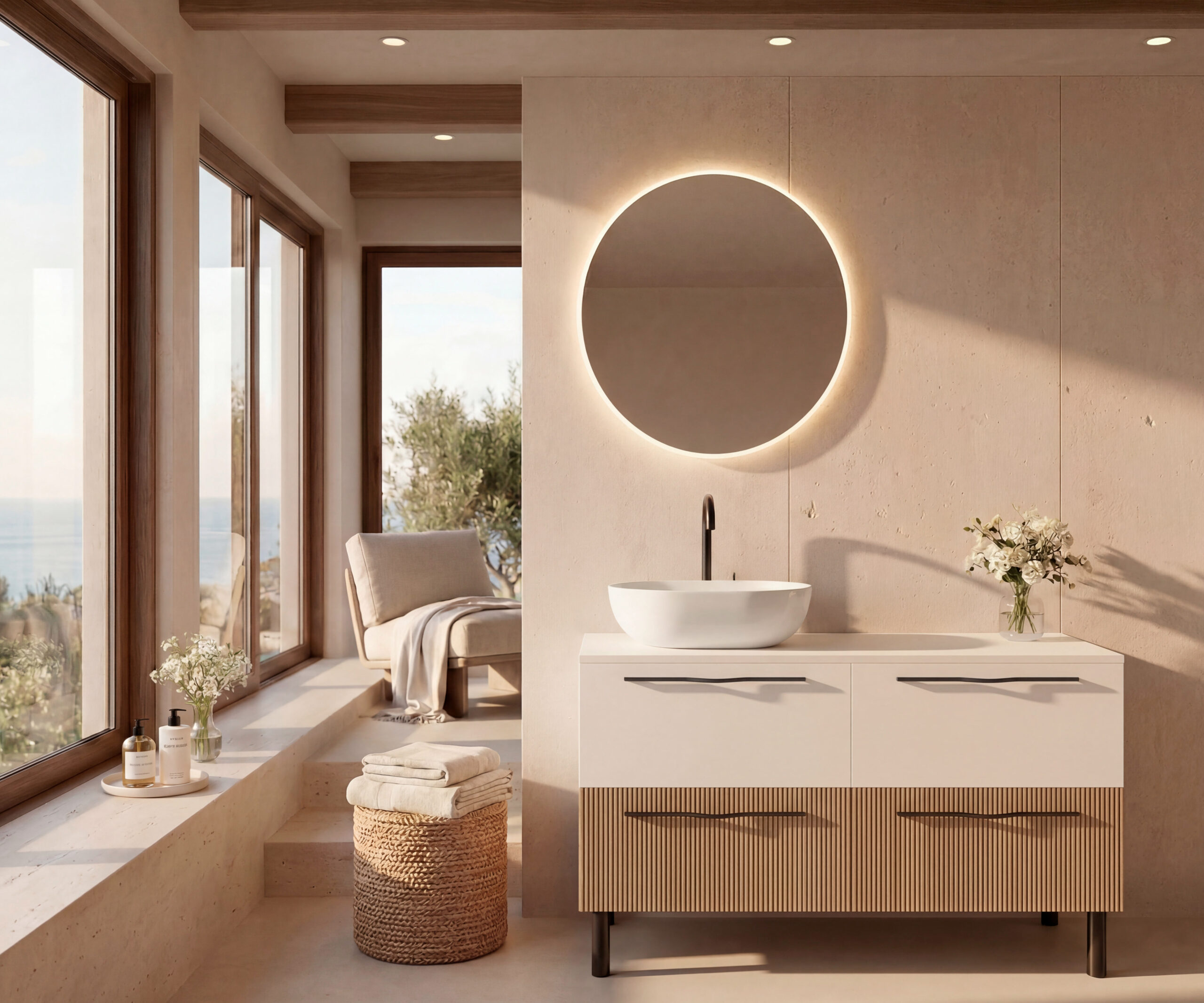 Ensemble VERLAINE + lavabo