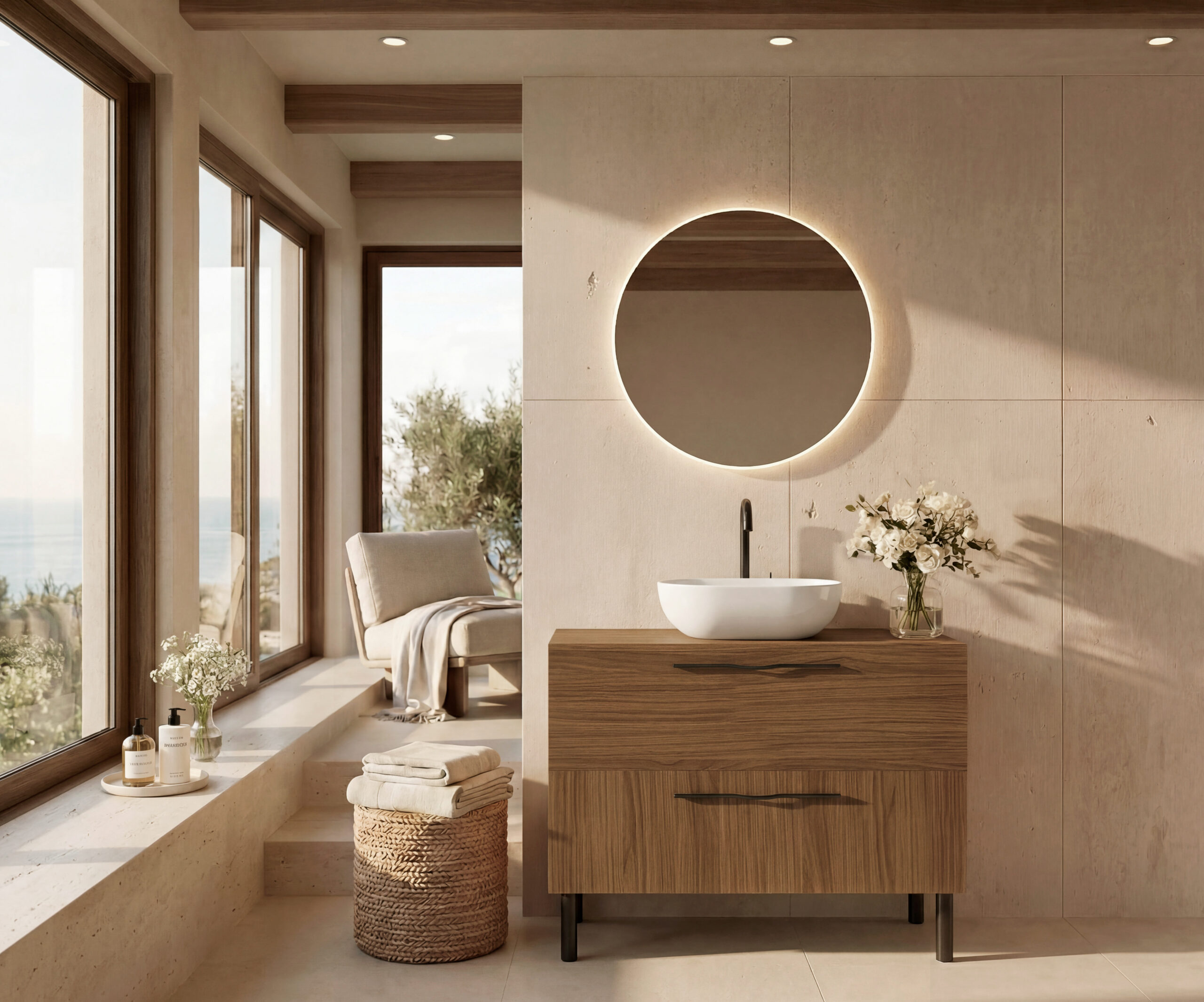 Ensemble VERLAINE + lavabo