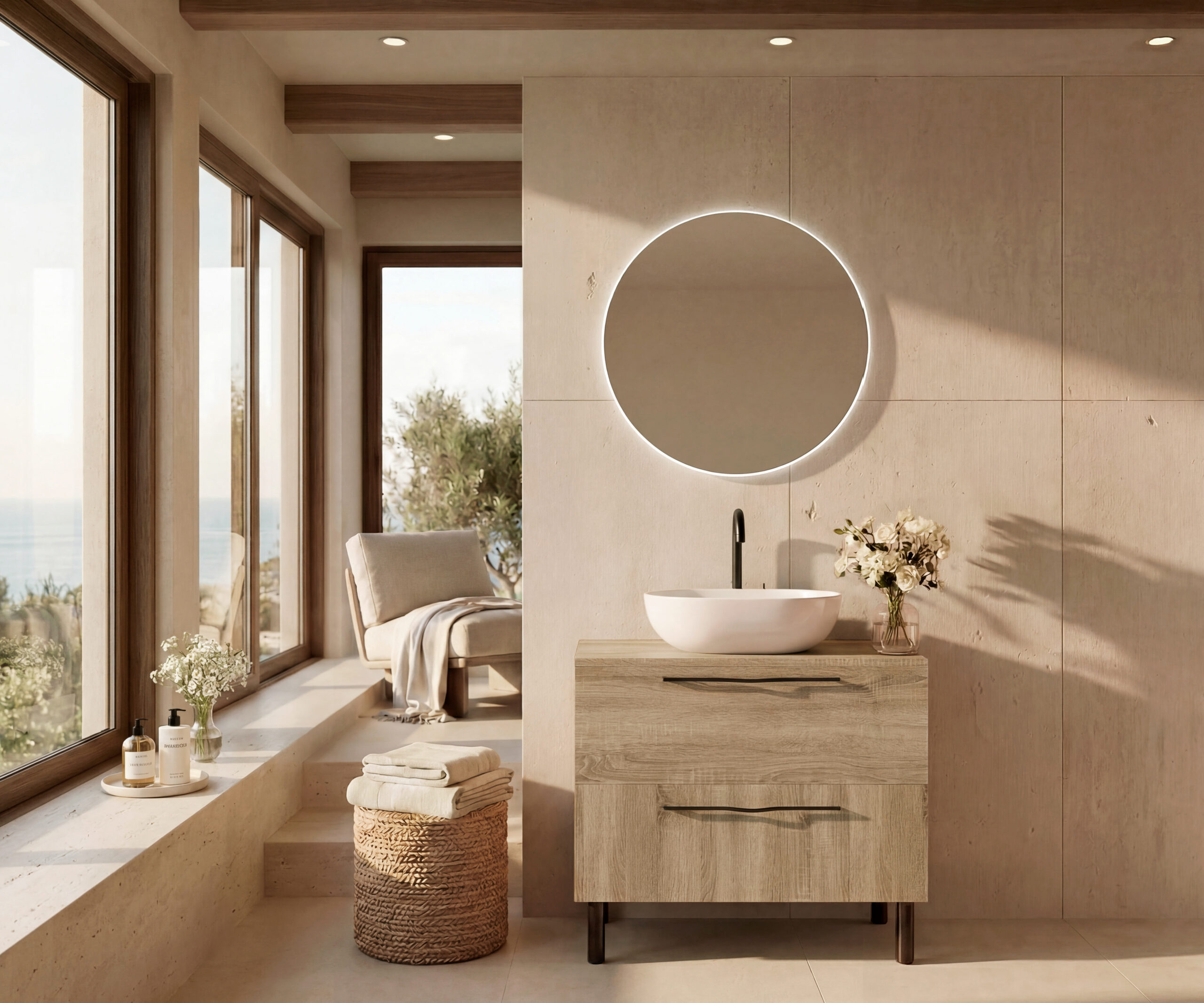 Ensemble VERLAINE + lavabo