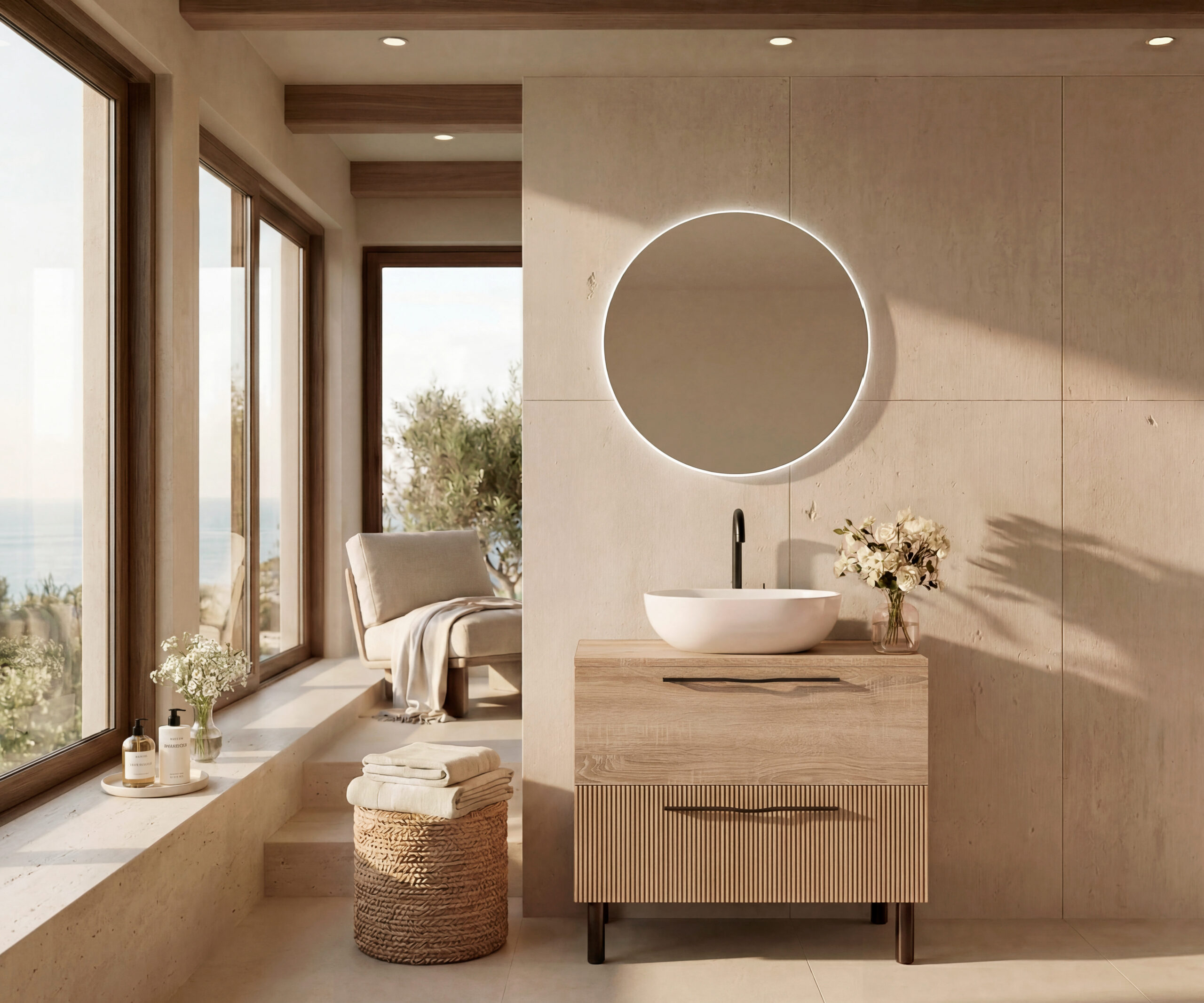 Ensemble VERLAINE + lavabo