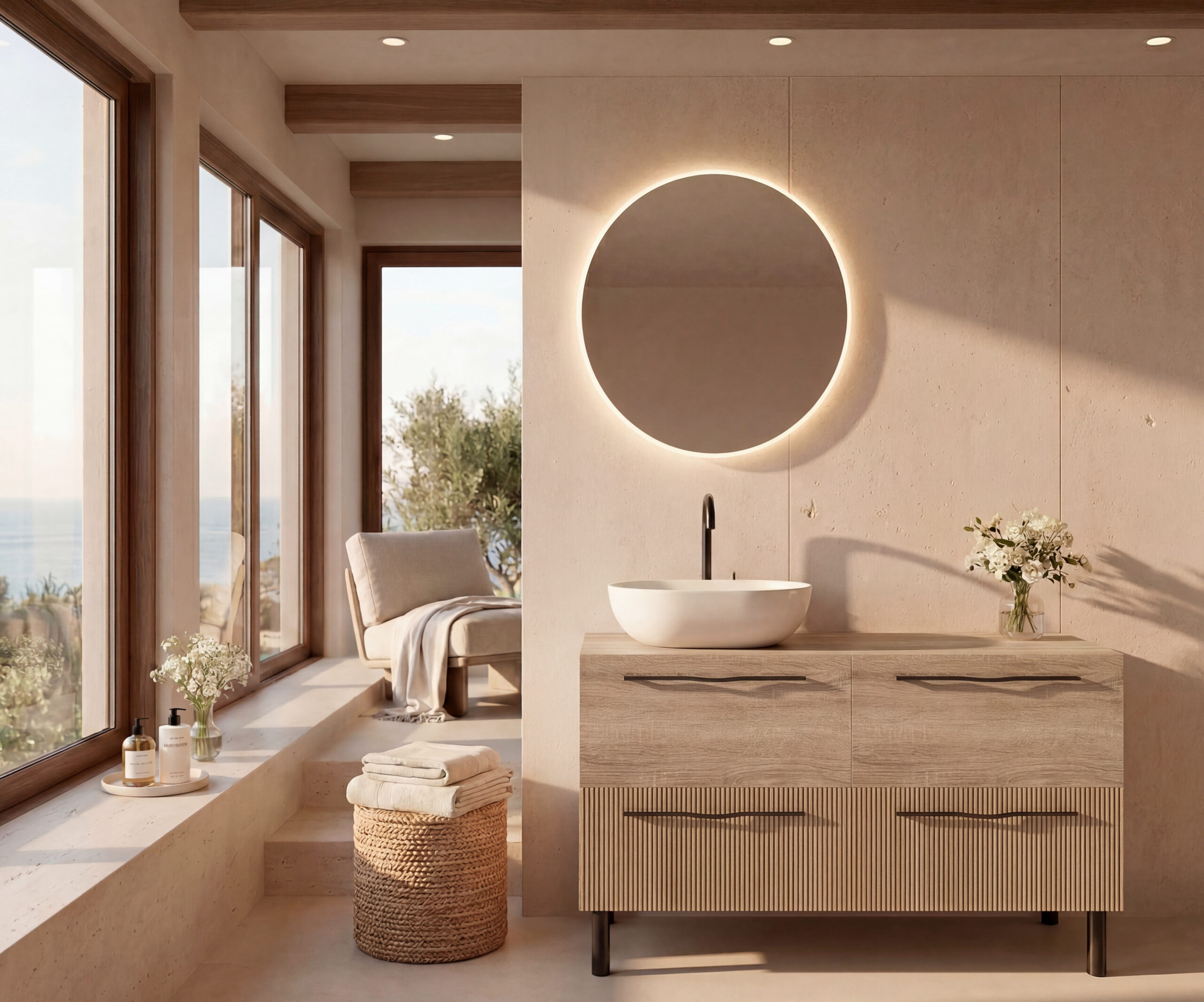 Ensemble VERLAINE + lavabo